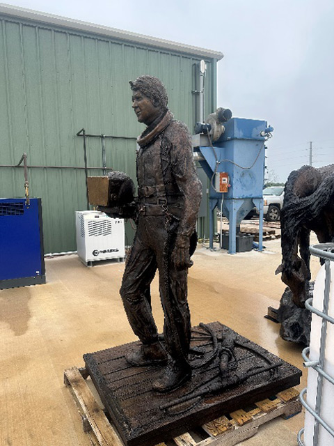 Building Our Monument Oilfield Divers Monument, Morgan City, LA